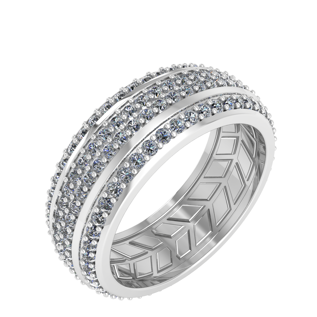 DIAMONDS HIP-HOP  MEN'S RINGS